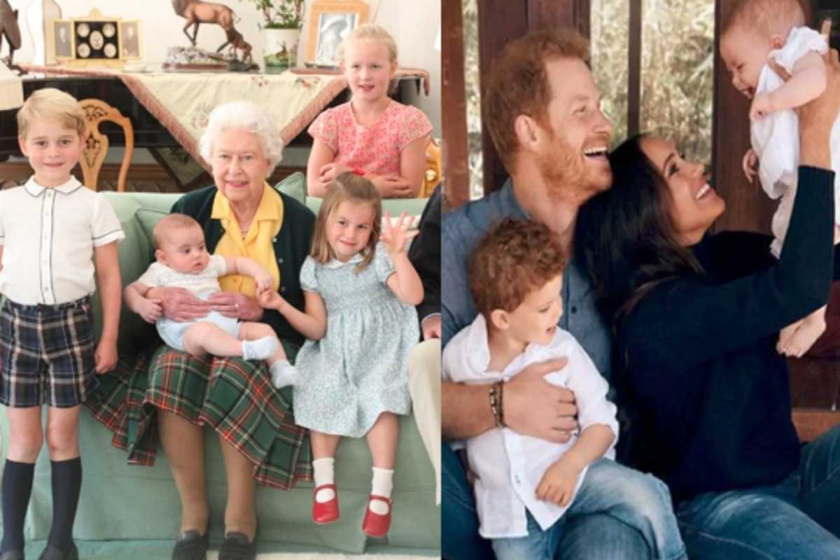 Filhos do Príncipe Harry e Meghan Markle não poderão participar de homenagem à Rainha Fofocas