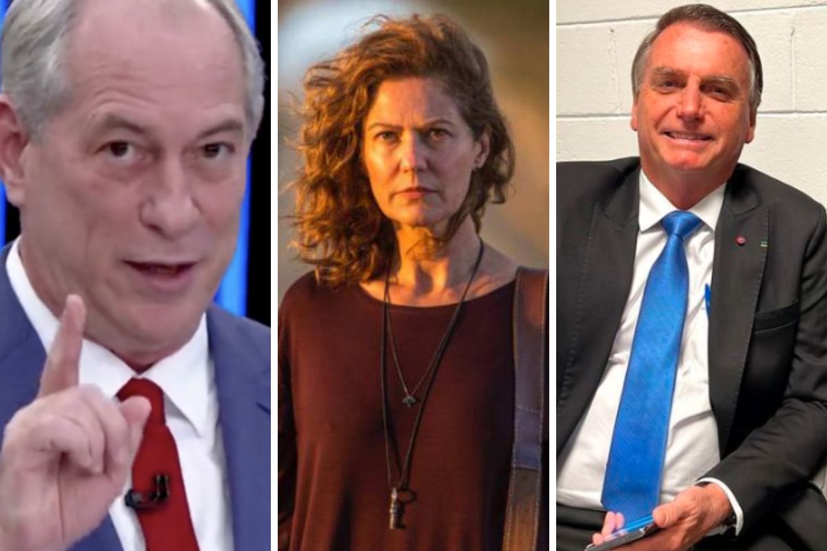 ciro gomes, patrícia pillar e jair bolsonaro