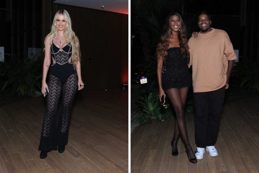 fotomontagem de Yasmin Brunet e Camilla de Lucas no aniversário de camila queiroz