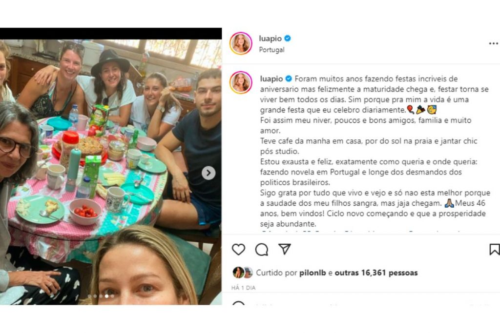 luana piovani e amigos