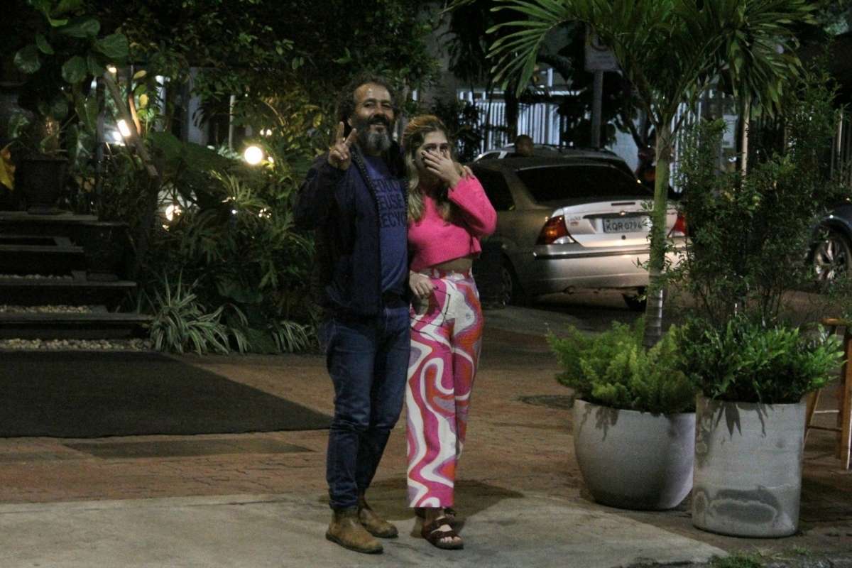 Marcos Palmeira e a filha, Júlia