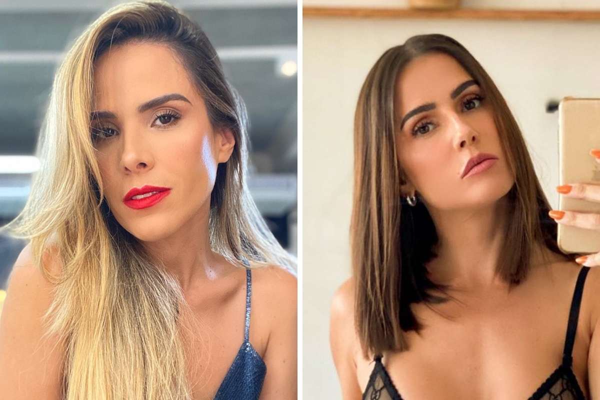 Wanessa Camargo e Deborah Secco posando para foto