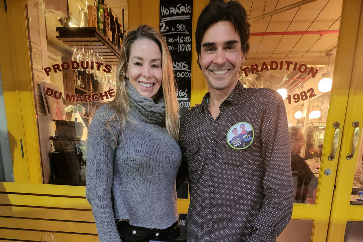 Danielle Winits e André Gonçalves