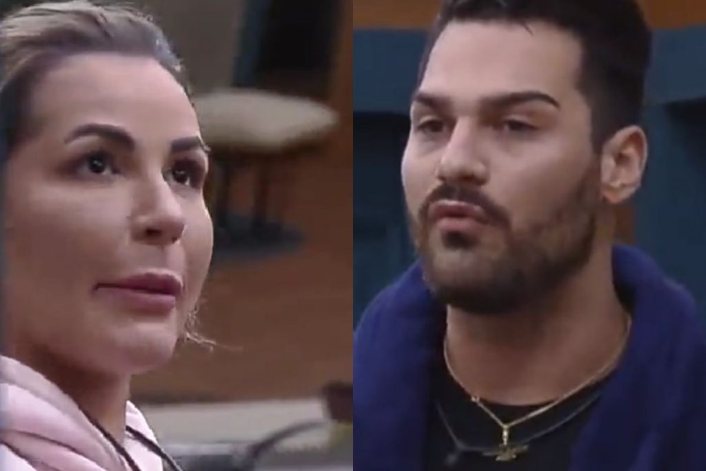 Dra Deolane e Shayan em treta em A Fazenda 14 (Reprodução/RecordTV)