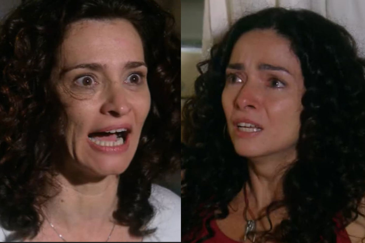 Lorena (Gisele Froés) e Cida (Claudia Ohana) em A Favorita