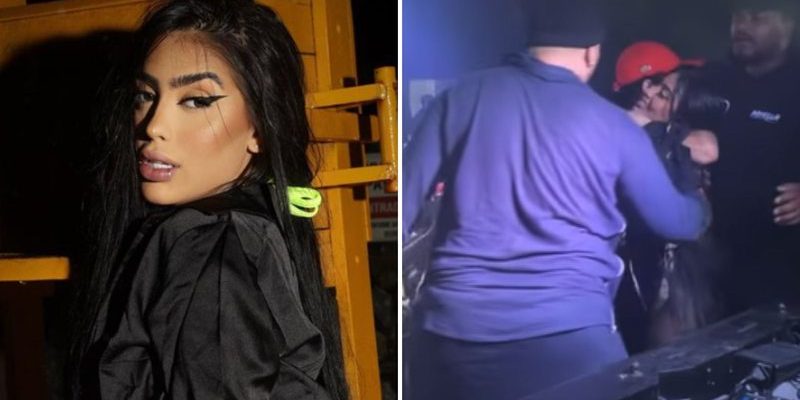 Vídeo: MC Mirella interrompe show após fãs invadirem o palco