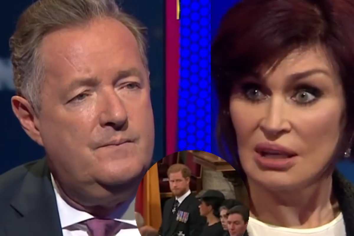 Piers Morgan, Sharon Osbourne