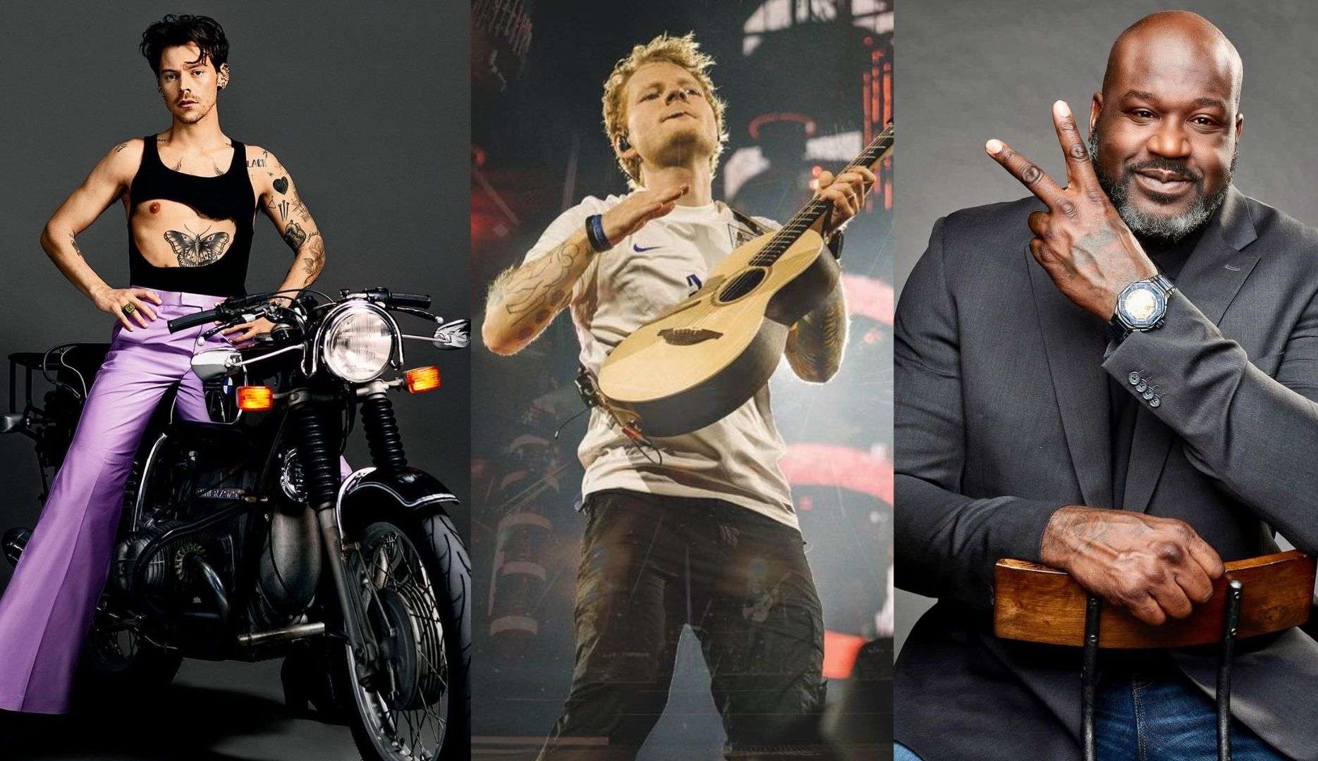 Projeto do OMS que busca ajudar vítimas de guerra na ucrânia conta com a colaboração de Harry Styles, Ed Sheeran e Shaquille O´Neal