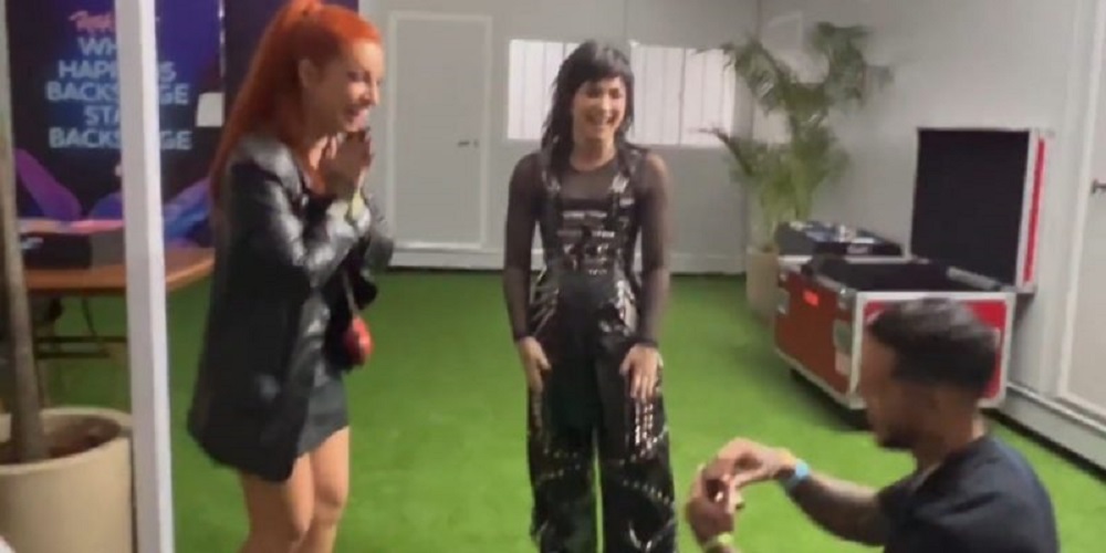 Rock in Rio: Brenda Paixão é pedida em casamento na frente de Demi Lovato; veja vídeo