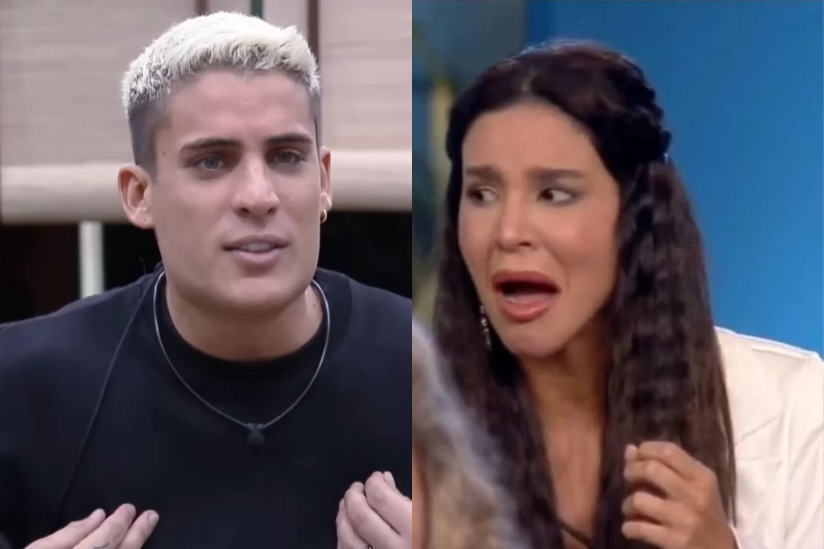 Kerline e Tiago Cardoso