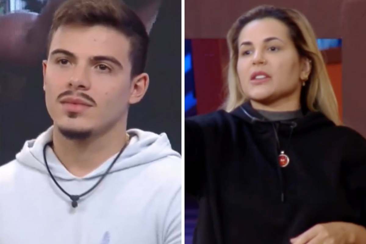 Thomaz Costa e Deolane Bezerra em "A Fazenda"