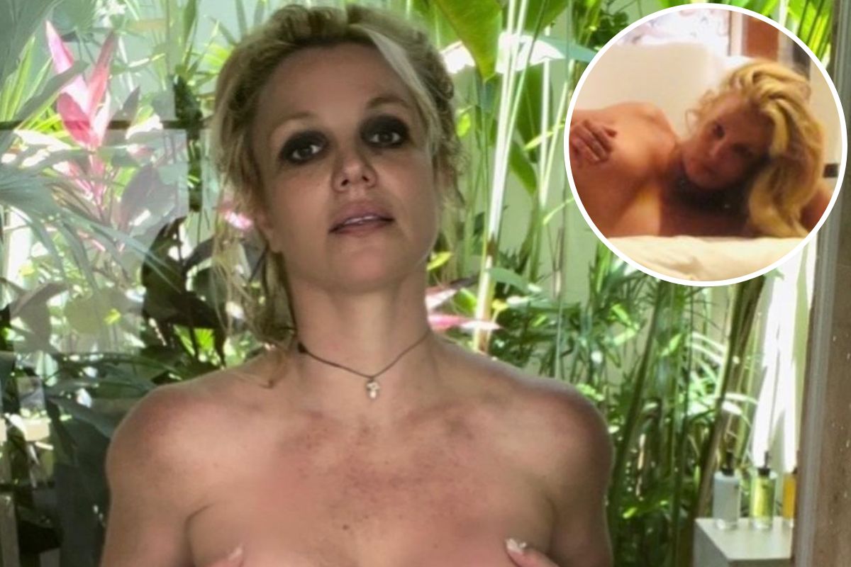 Britney Spears posa nua nas redes sociais
