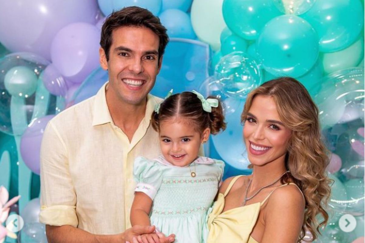 Kaká no aniversário da filha