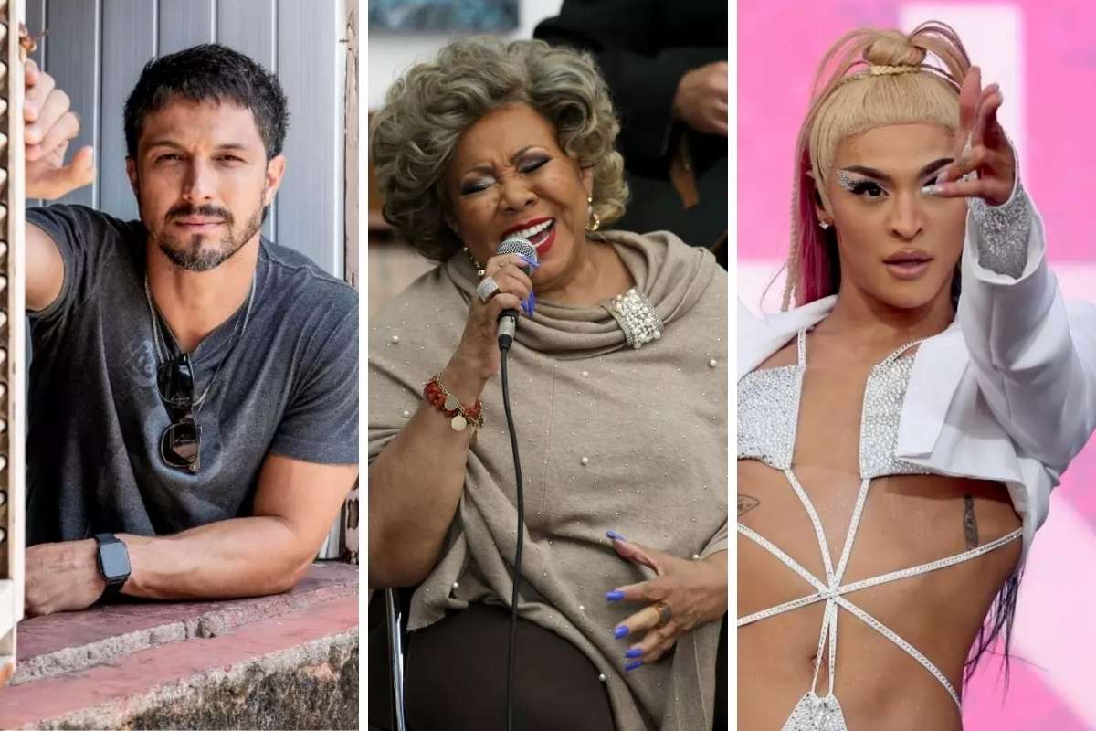 Romulo Estrela, Alcione e Pabllo Vittar são artistas maranhenses