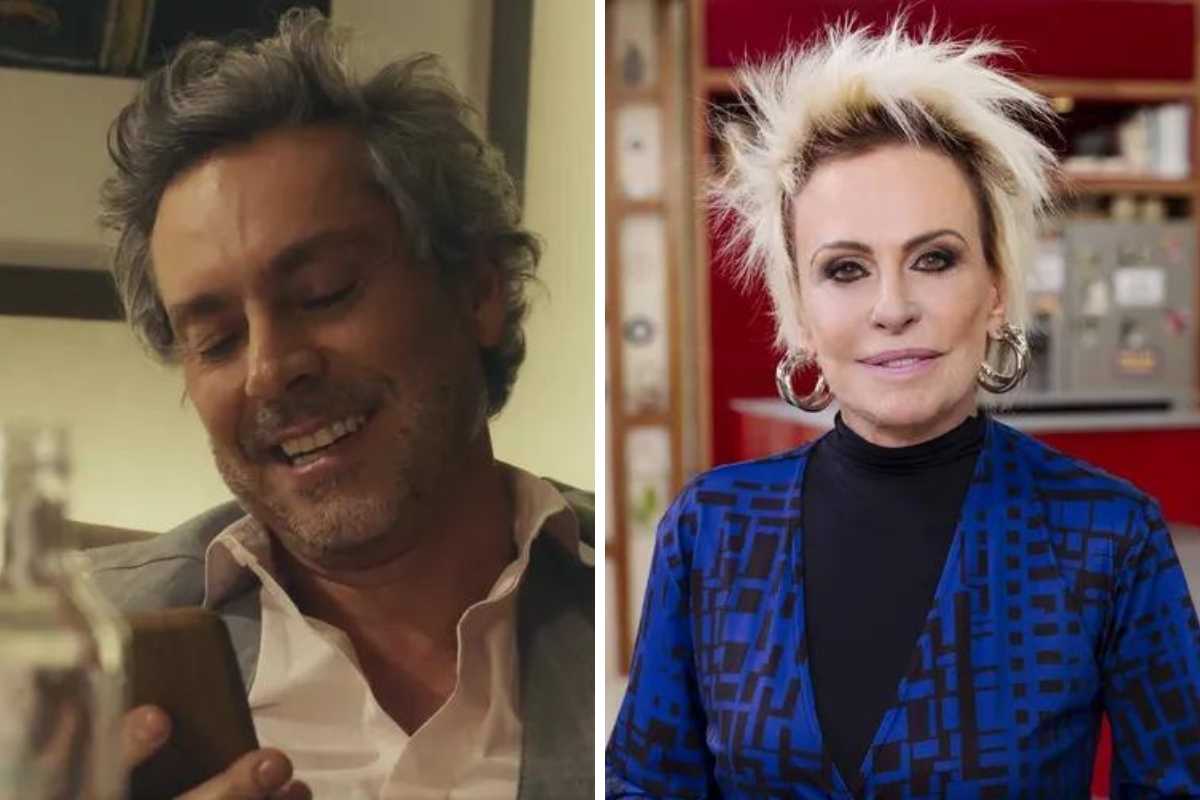 fotomontagem de stenio (alexandre nero) e ana maria braga em travessia