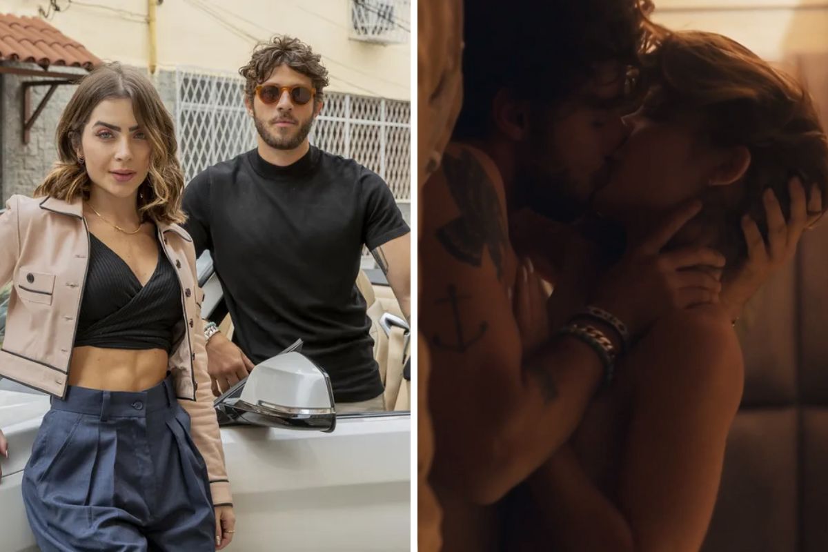 Jade Picon e Chay Suede em Travessia