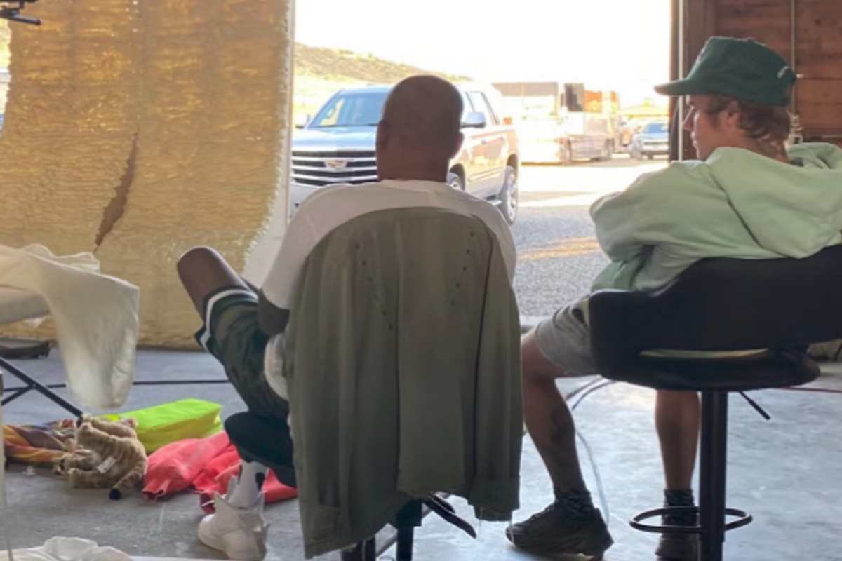 Kanye West, Justin Bieber em Wyoming