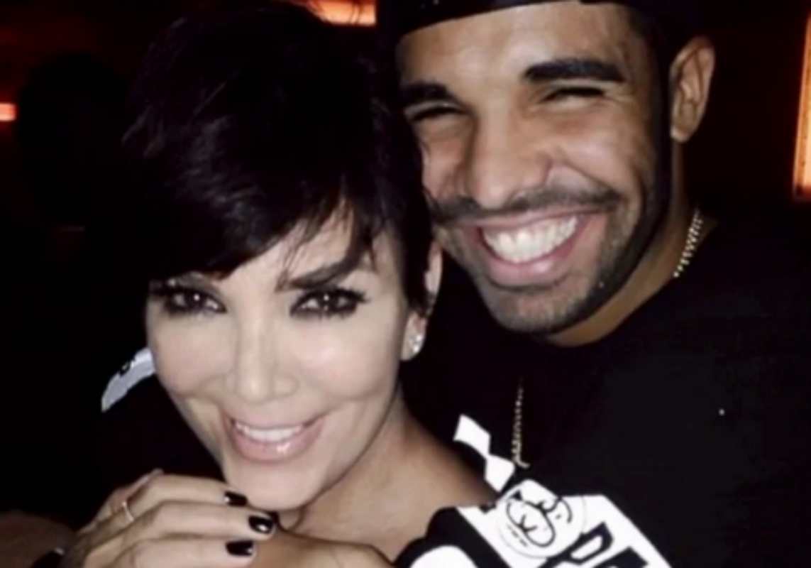 Kris Jenner, Drake, selfie