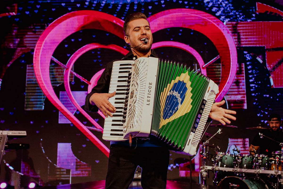 Luan Estilizado em show