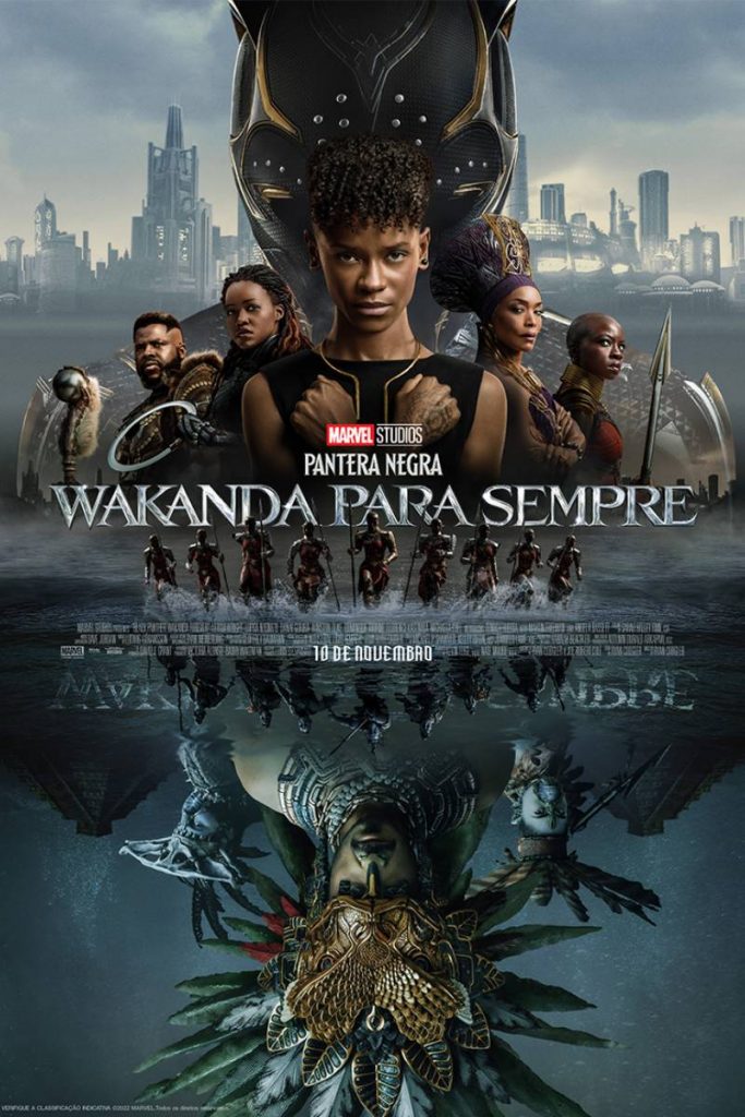 Pôster de "Pantera Negra: Wakanda para Sempre"