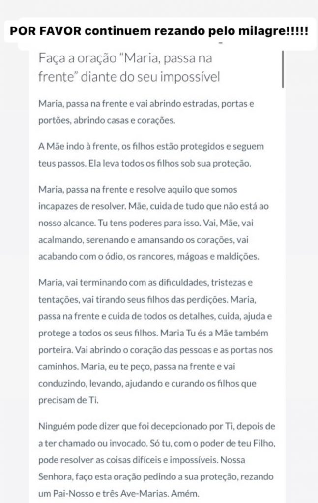 Família de Susana Naspolini volta a pedir orações 'por um milagre'. Jornalista da TV Globo luta contra um câncer no osso da bacia.