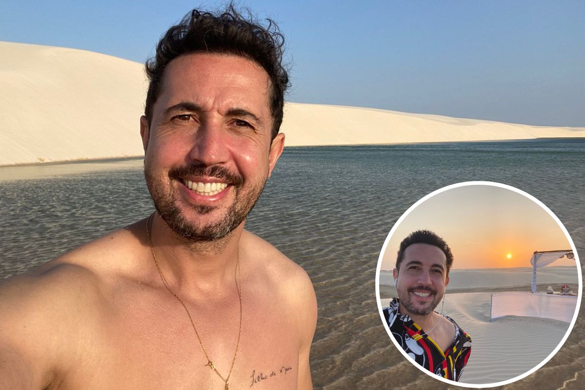 Thiago Rocha nos Lençóis Maranhenses