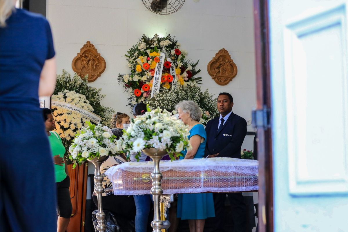 Velório de Susana Naspolini no Rio de Janeiro