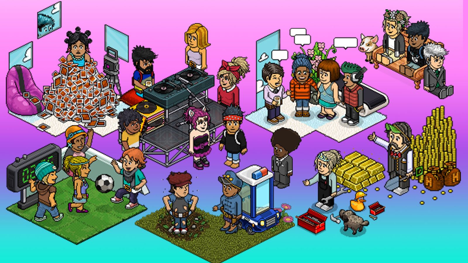 Os melhores servidores de HABBO para você jogar hoje
