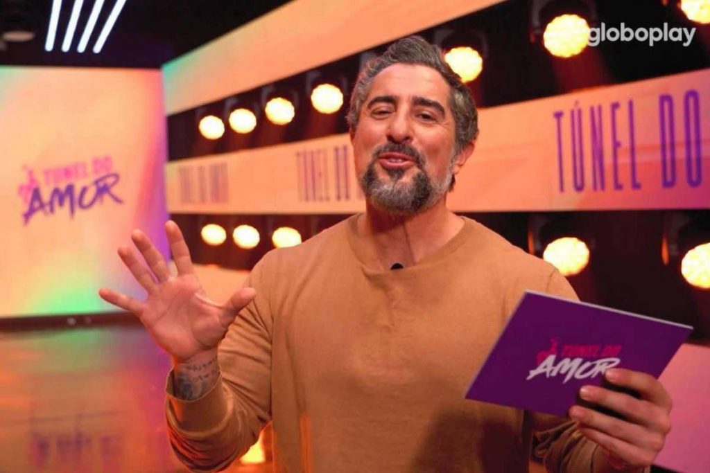 Marcos Mion apresentou o 'Túnel do Amor', no Multishow