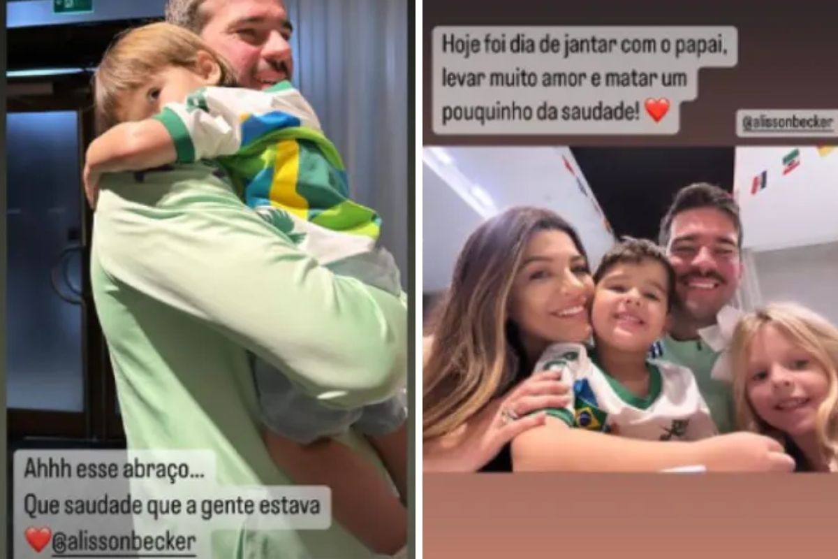 família do goleiro alisson becker