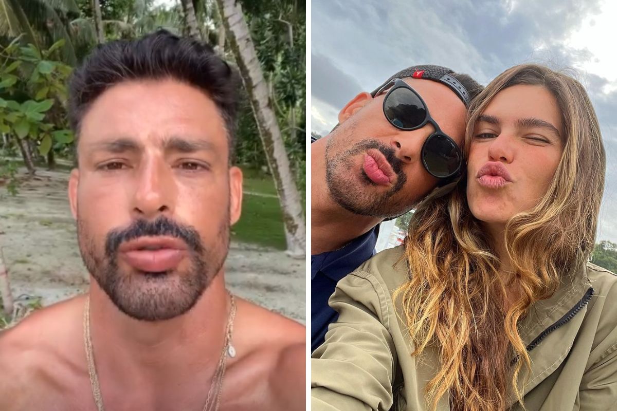 Cauã Reymond e Rafa Brites