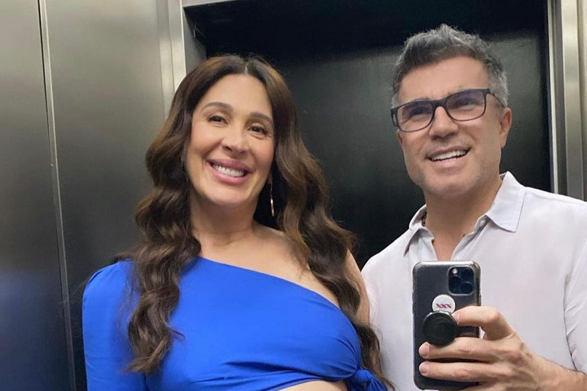 Claudia Raia e Jarbas Homem de Mello