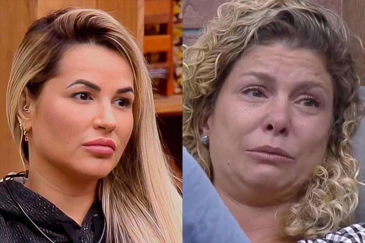 Deolane Bezerra e Bárbara Borges em A Fazenda