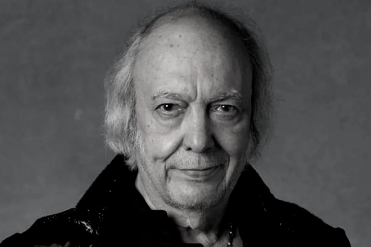 Retrato Erasmo Carlos em preto e branco