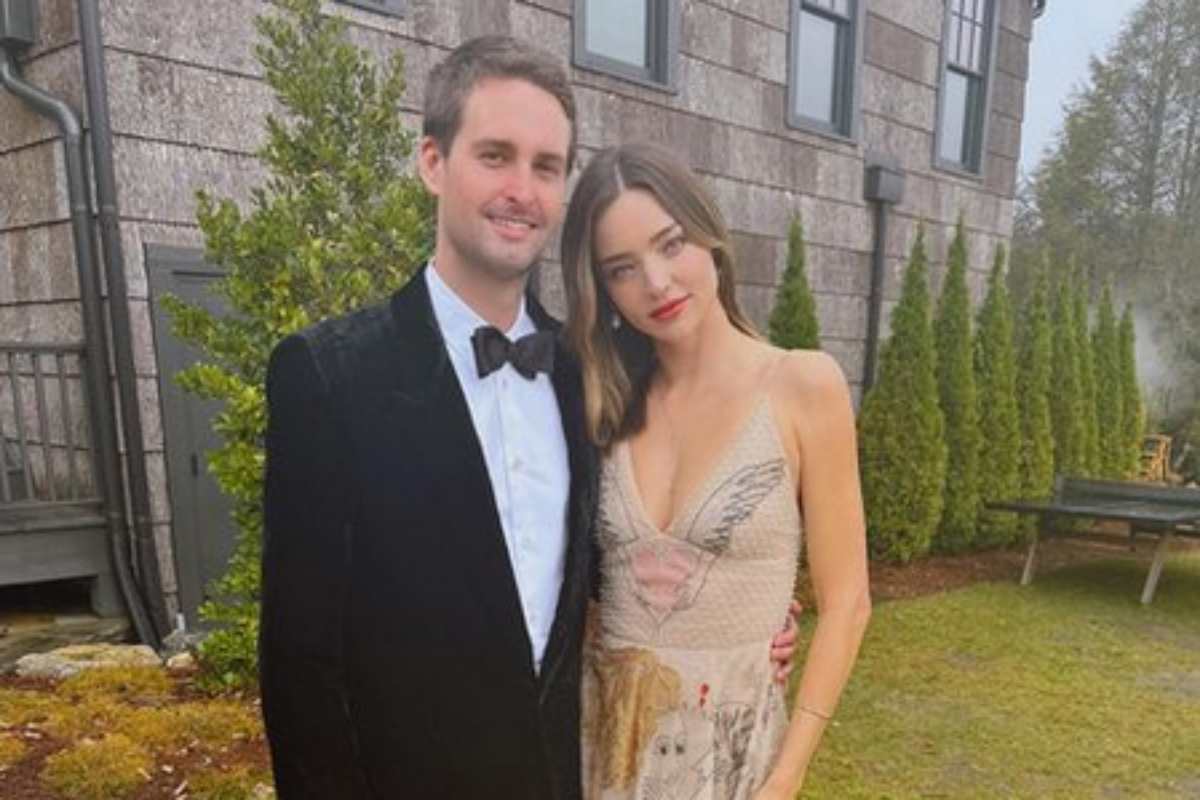 Evan Spiegel, Miranda Kerr