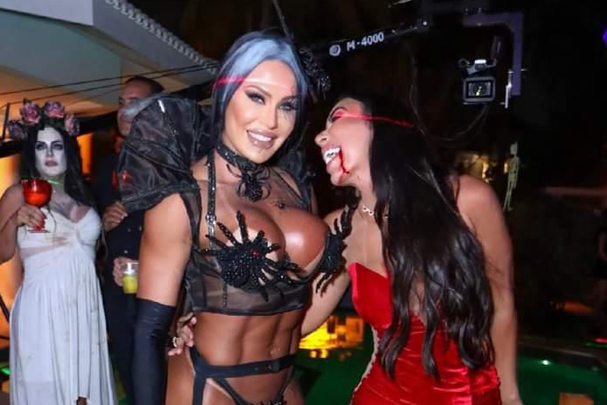 Gracyanne Barbosa e Ana Paula Larry