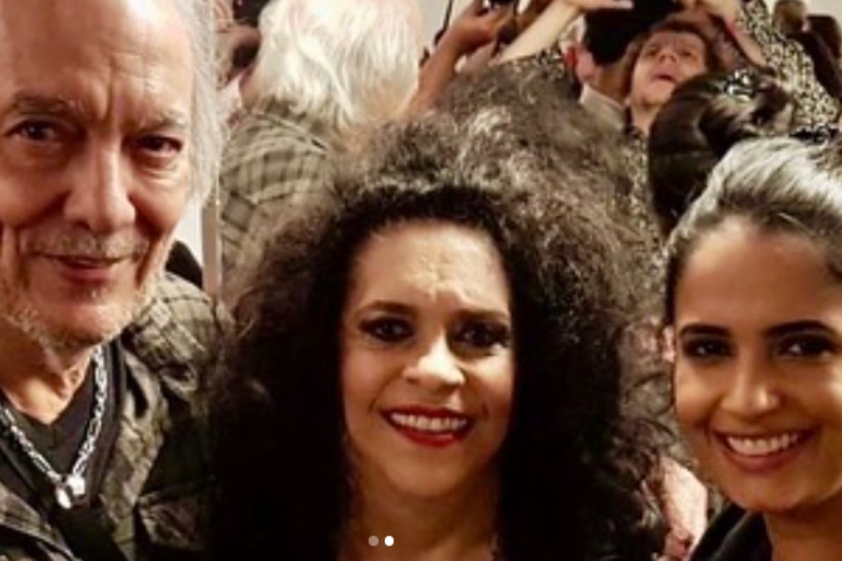 Erasmo Carlos, sua mulher e Gal Costa