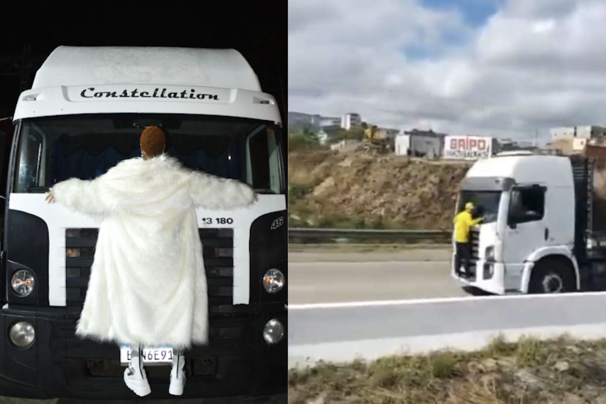 bolsominion caminhão e Karol Conka