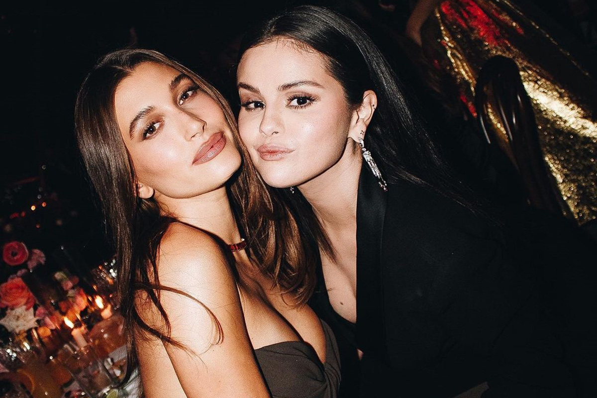 Hailey Bieber e Selena Gomez