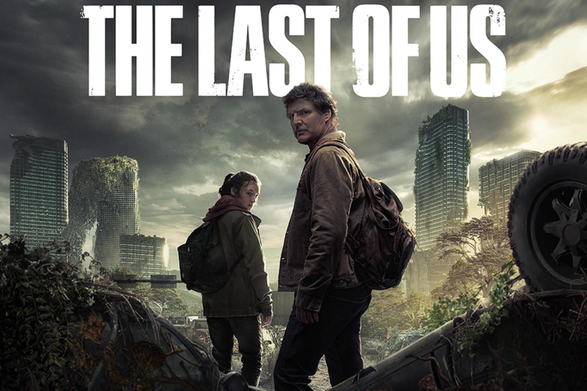 joel (pedro pascal) e ellie (bella ramsey) no pôster de the last of us