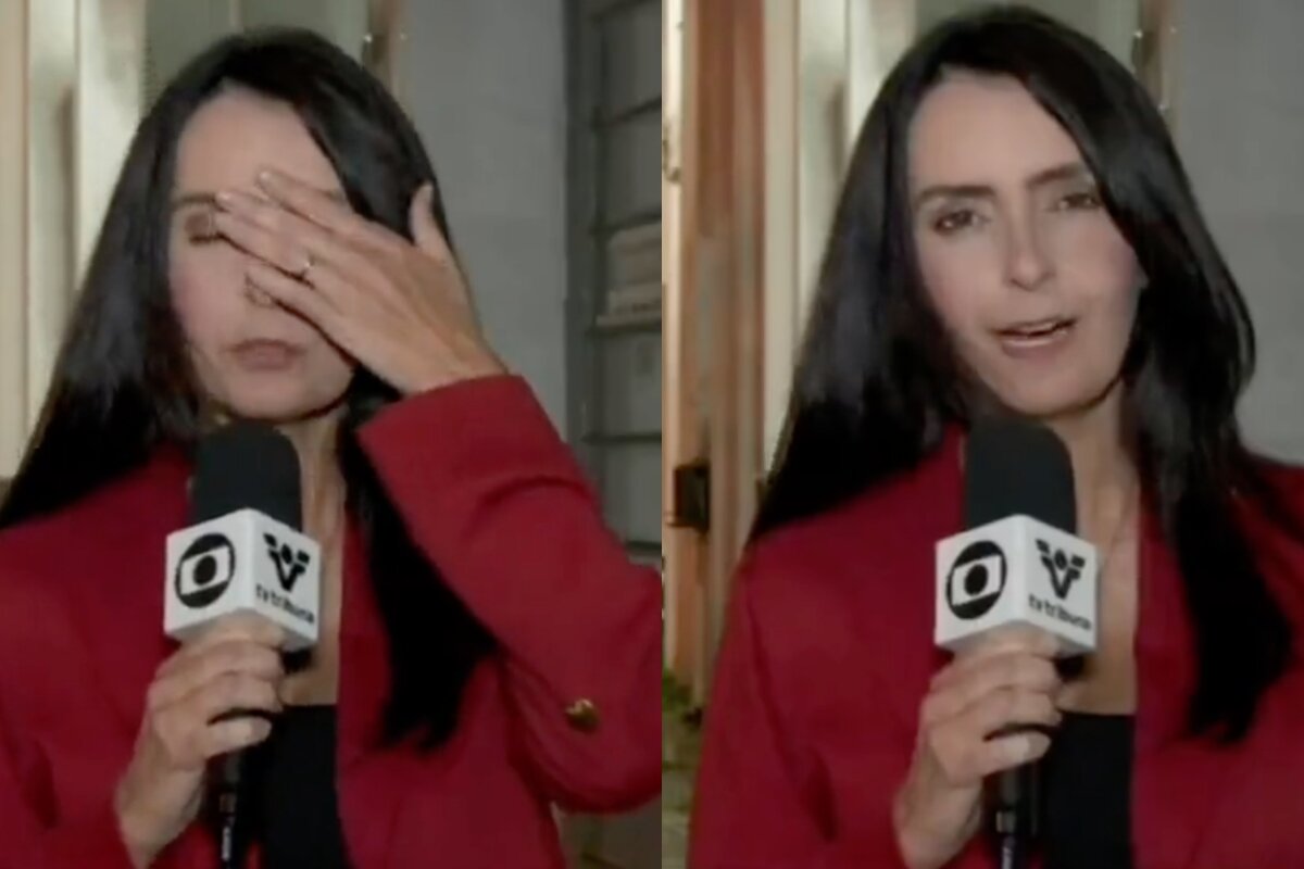 Vanessa Medeiros Repórter De Afiliada Da Tv Globo Desmaia Ao Vivo Vídeo Fofocas E Famosos 2804