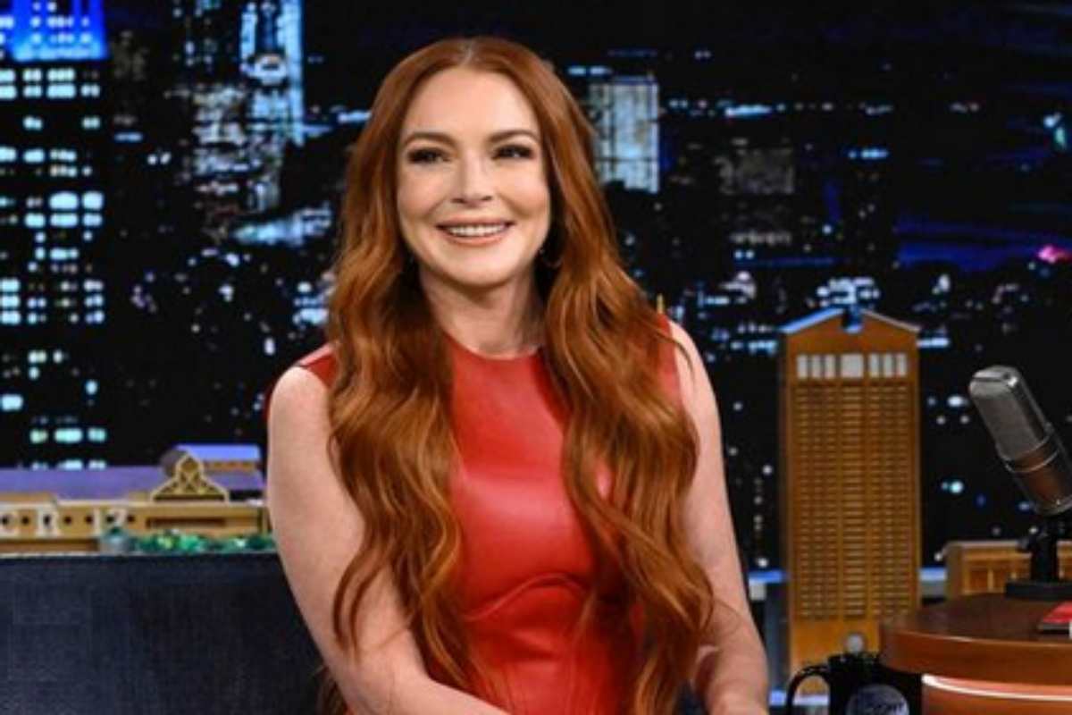 Lindsay Lohan no programa de Jimmy Fallon