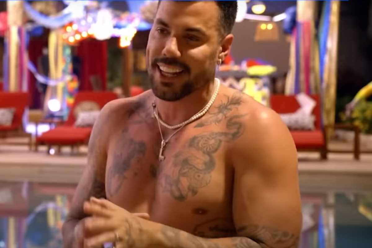 lipe ribeiro sem camisa no de férias com o ex caribe: salseiro vip