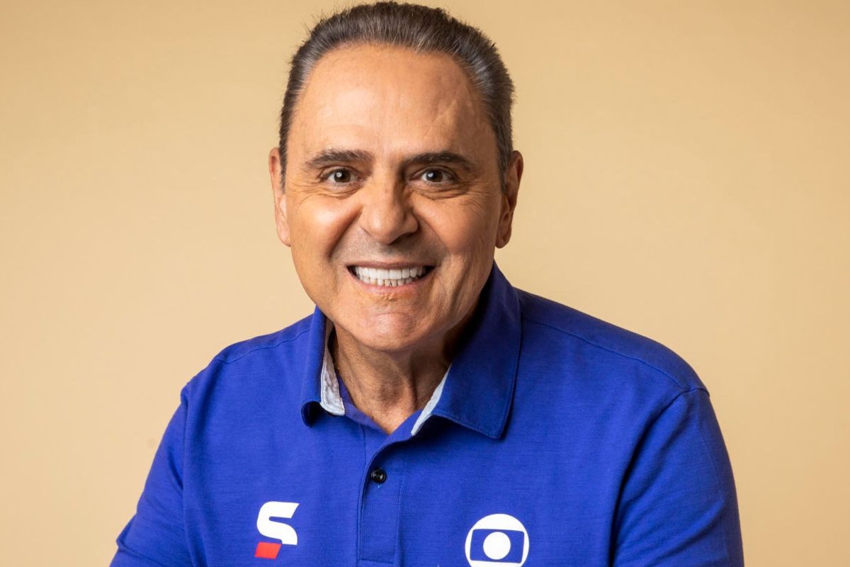 Luis Roberto, narrador da TV Globo