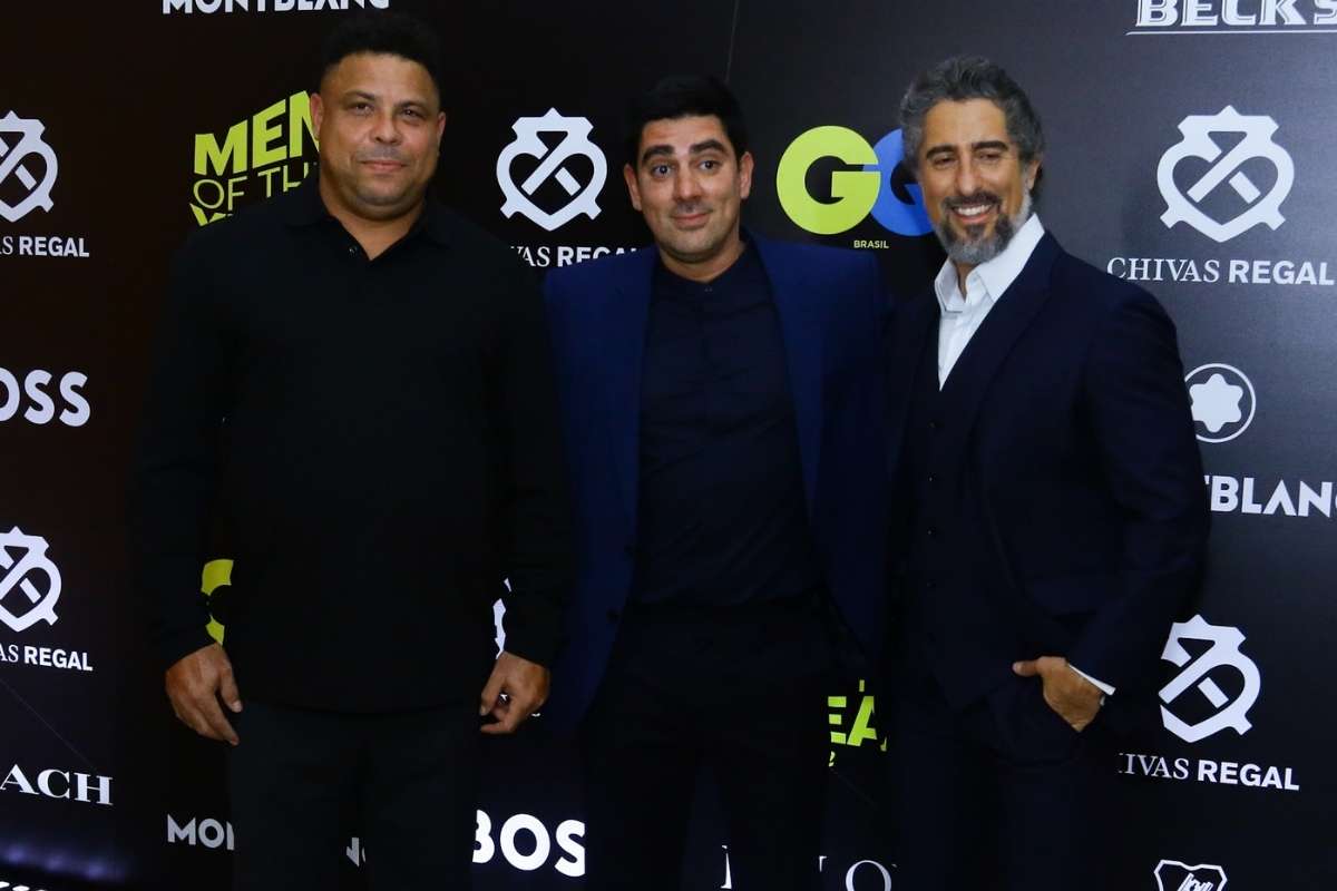 Ronaldo, Marcelo Adnet e Marcos Mion.