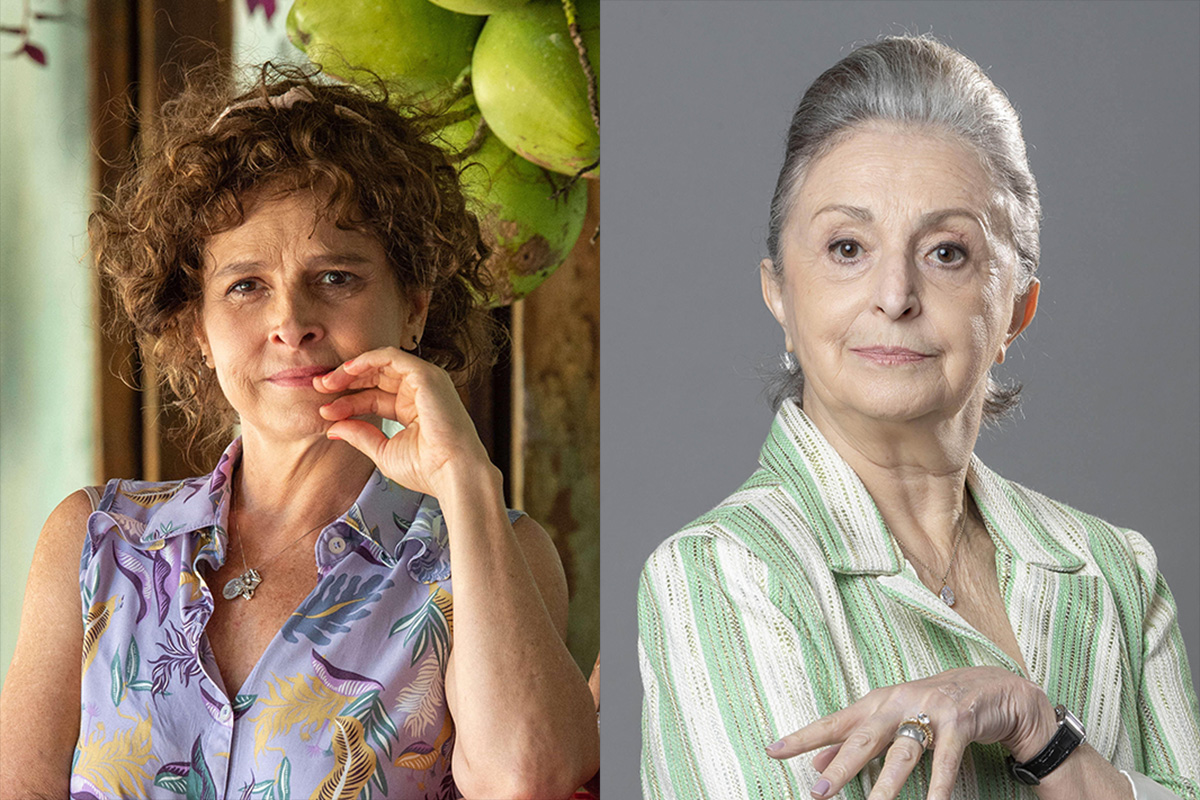 Núbia (Drica Moraes) e Celina (Ana Lúcia Torre)