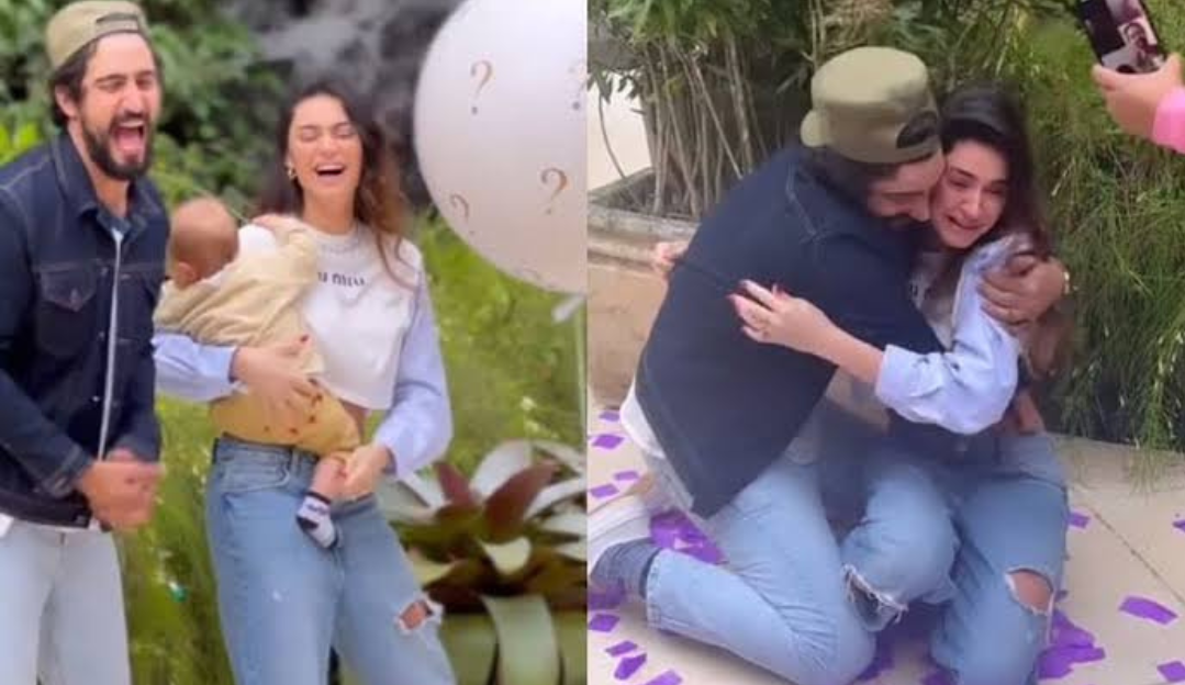 Thaila Ayala e Renato Góes anunciam sexo do segundo filho