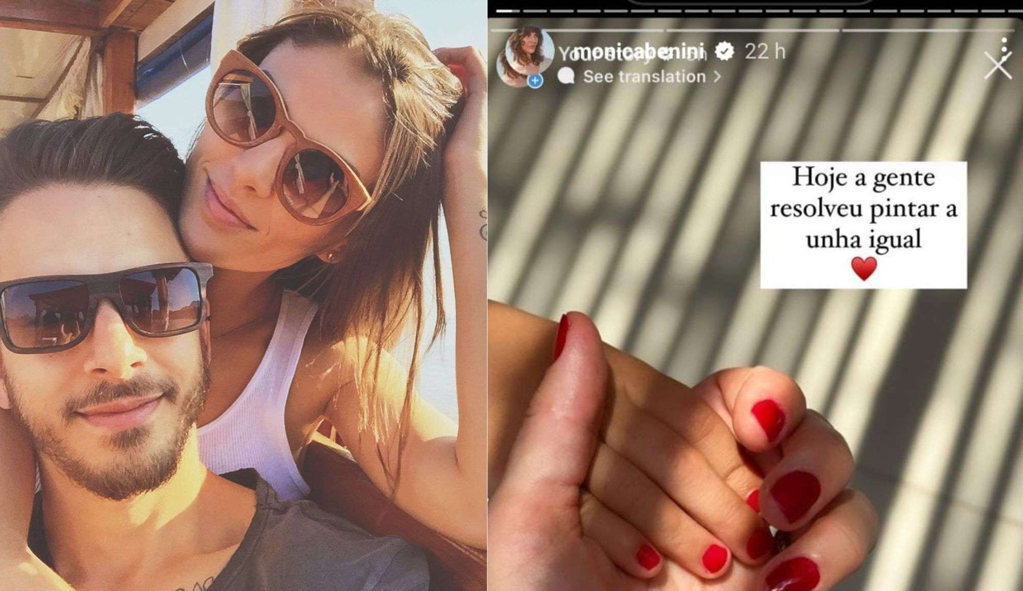 Mônica Benini faz desabafo no Instagram após críticas por pintar as unhas do filho