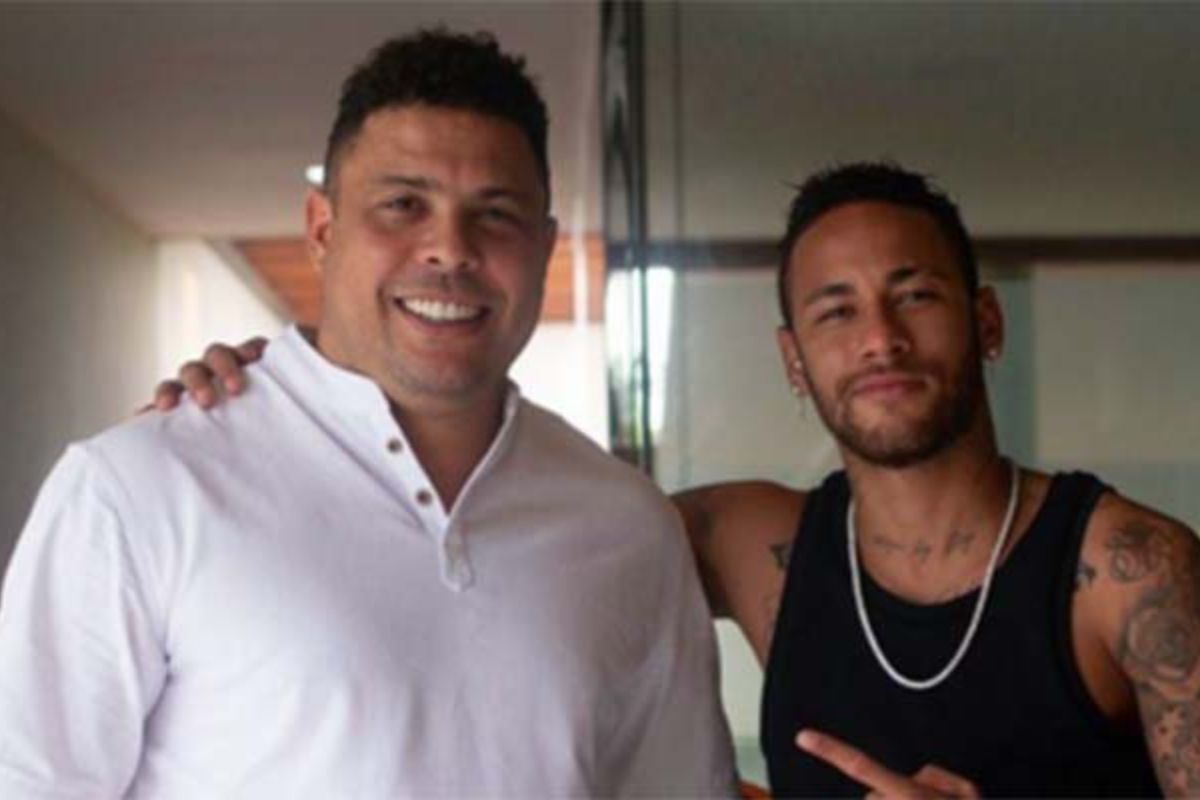 neymar jr. e ronaldo fenômeno