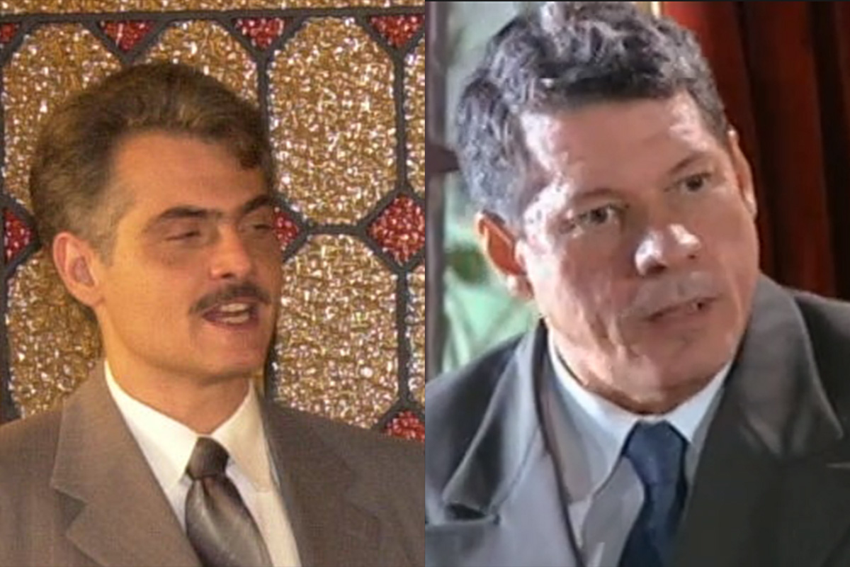 Sebastian (Tarcísio Filho) e Reginaldo (Antônio Grassi) em Chocolate Com Pimenta